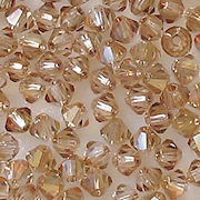 4mm Celsian Cut-Crystal Bicone Beads [50]