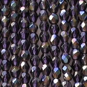 4mm Tanzanite Celsian Faceted Round Beads [100]