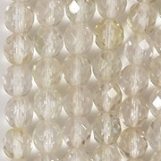 8mm Light Celsian Faceted Round Beads [25]