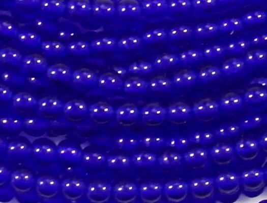 4mm Cobalt Blue Round Beads [100]