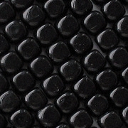 5x6mm Black Cube Beads [50]