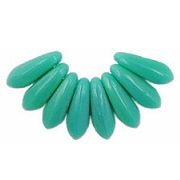 10mm Turquoise Dagger Beads [100]