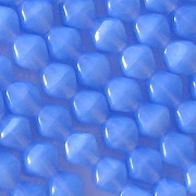 6mm Milky Blue Bicone Beads [50] (see Comments)