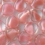 11x12mm Pink Givre Fan Beads [15]