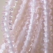 2x4mm Light Pink Rondelle Beads [100]