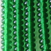 2x4mm Emerald Green Rondelle Beads [100]