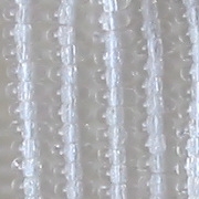 2x4mm Clear Rondelle Beads [100]