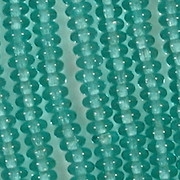 2x4mm Light Teal Rondelle Beads [100] (see Comments)