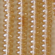 2x4mm Champagne Rondelle Beads [100]