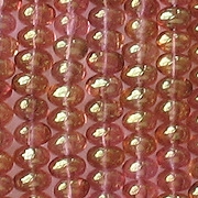 4x6mm Rose/Gold Nugget Beads [50]
