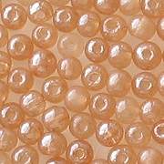4mm Champagne Luster Round Beads [100]