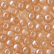4mm Champagne Luster Round Beads [100]
