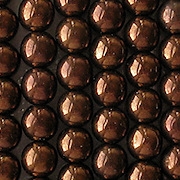 6mm Dark 'Bronze' Round Beads [50]