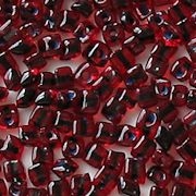 2mm-6mm Dark Red Broken Cylinder Beads [200]