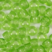 4x6mm Yellowish-Green Pony Beads [50]