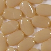 14mm Beige Curly Oval Beads [25]
