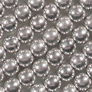 4mm Silver-Colored Beads [100]