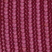 2x4mm Cranberry Rondelle Beads [100]