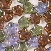 8mm Mixed Luster Star Beads [50]