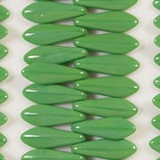 15mm Greenish Turquoise Dagger Beads [50]