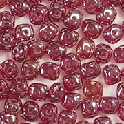 3x5mm Ruby Luster Nugget-Shaped Rondelle Beads [100] (see Comments)