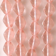 6mm Pink Bicone Beads [50]