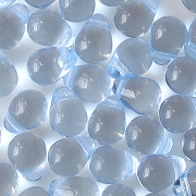 8mm Light Blue Teardrop Beads [50]