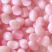 6x8mm 'Strawberries & Cream' Petal Beads [50]