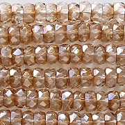3x6mm Celsian Faceted Rondelle Beads [50]