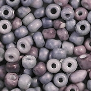 4mm Blue/Purple Ceramic Seed Beads [300]