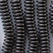 2x8mm Hematite Rondelle Beads [50]
