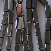 9mm Hematite Rectangle Beads [50]