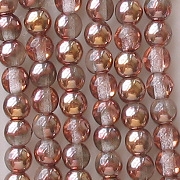 4mm 'Gold Apollo' Round Beads [100]